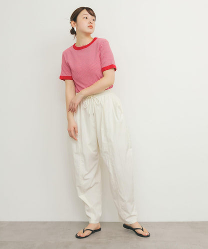 Miller拼接羅紋T恤