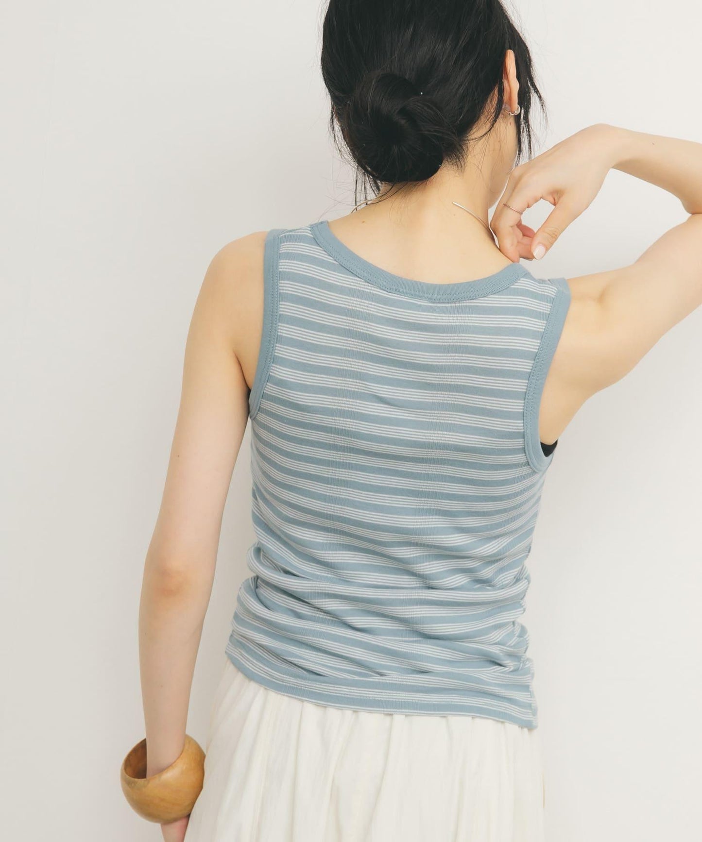 Miller拼接羅紋背心