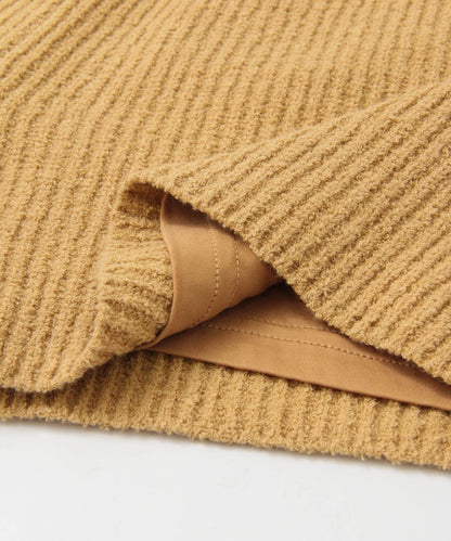 捲曲紗線針織短褲