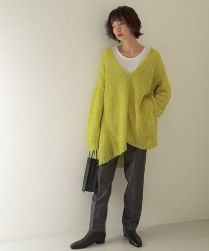 illi 單褶修身錐形褲