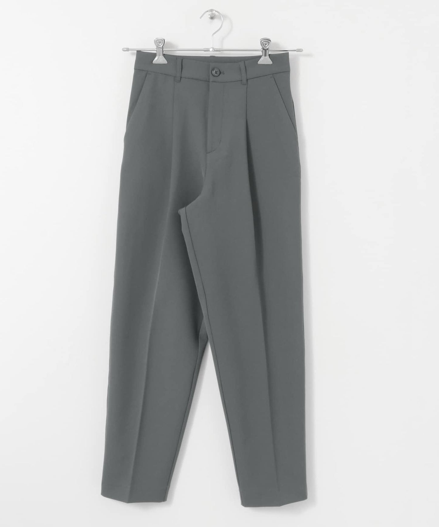 illi 單褶修身錐形褲