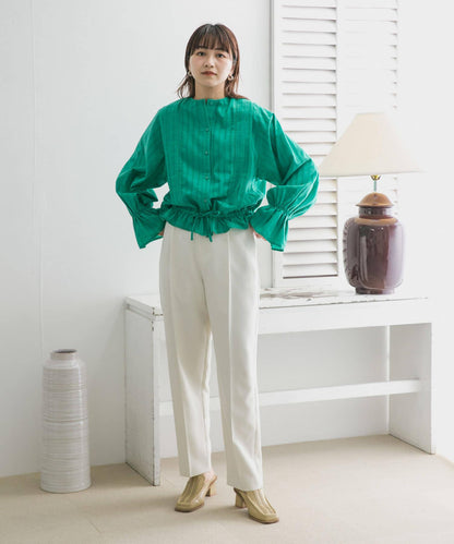 illi 單褶中線西裝褲