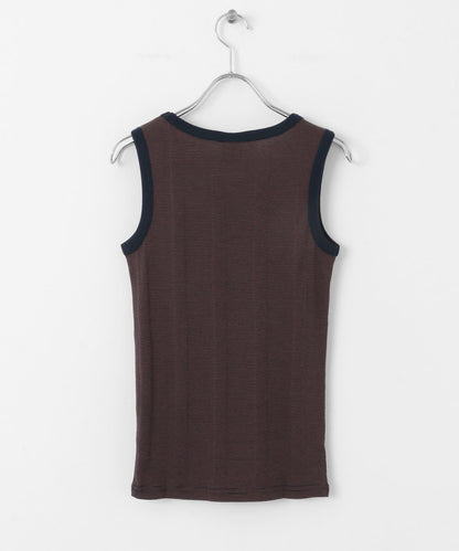 Miller拼接羅紋背心