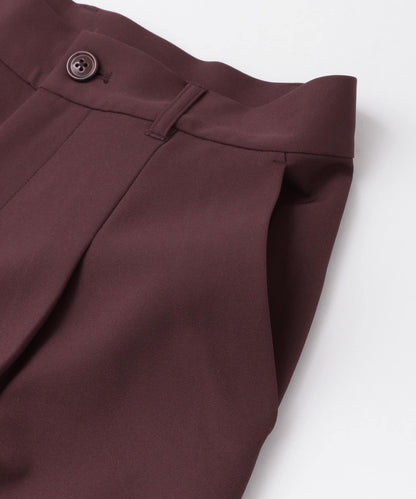 illi 單褶修身錐形褲