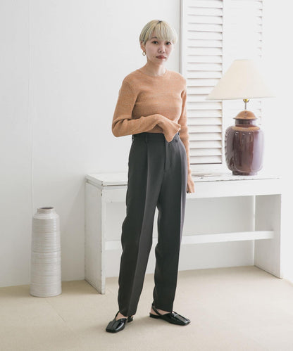 illi 單褶中線西裝褲