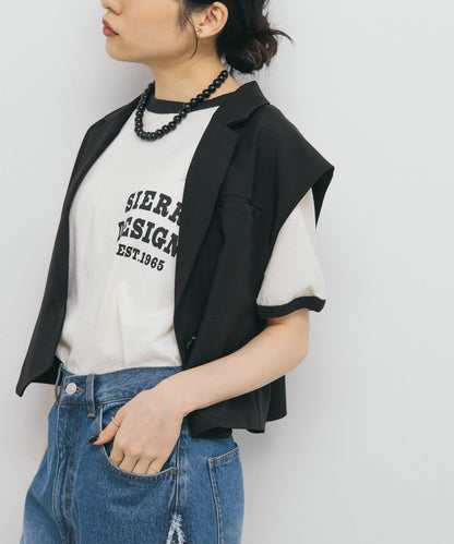 GoodOn×SIERRA DESIGNS 1965年創立復古撞色T恤