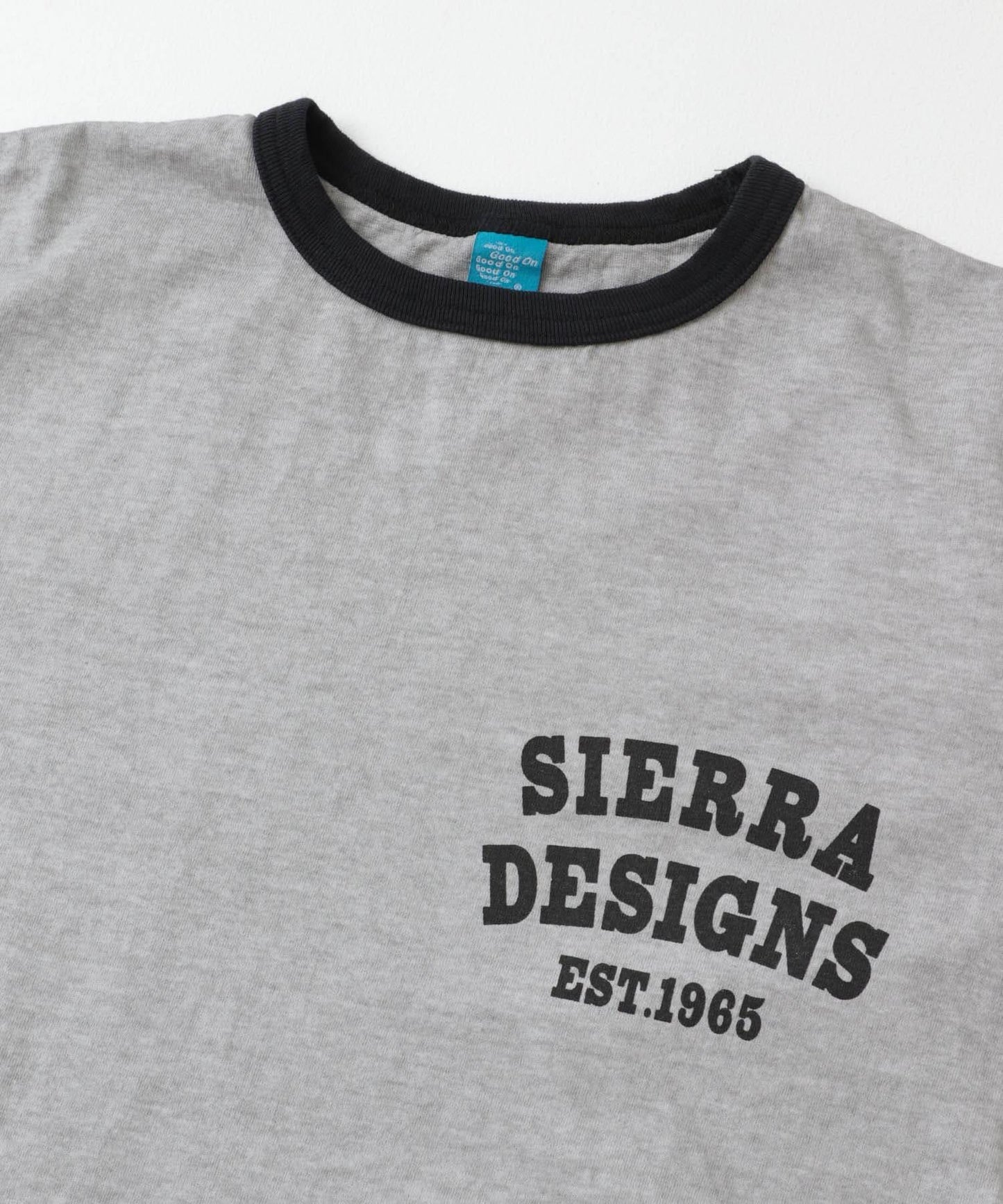 GoodOn×SIERRA DESIGNS 1965年創立復古撞色T恤