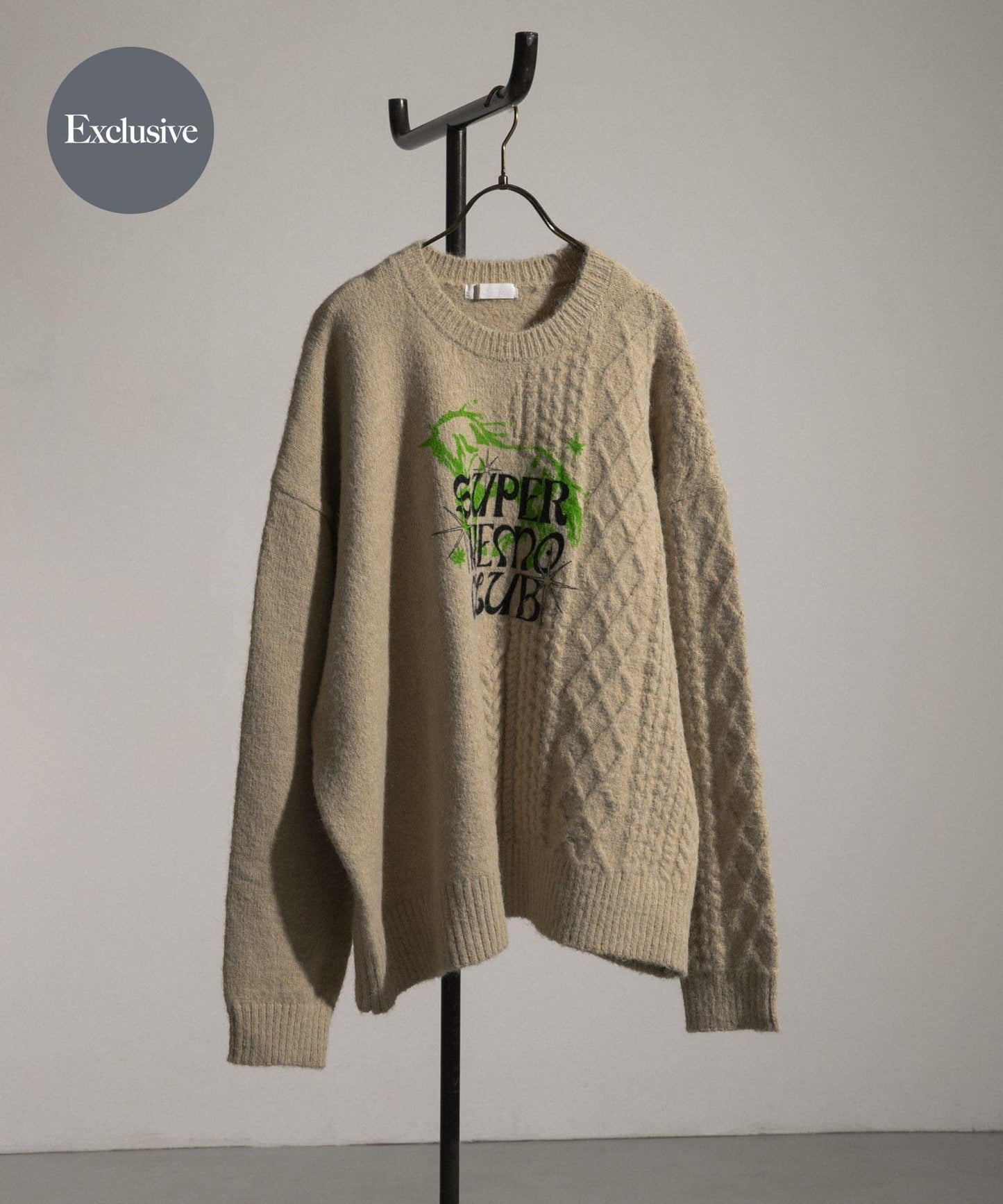 『聯名』SHUHEI KOKI×SENSE OF PLACE 印花針織衫