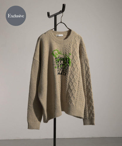 『聯名』SHUHEI KOKI×SENSE OF PLACE 印花針織衫