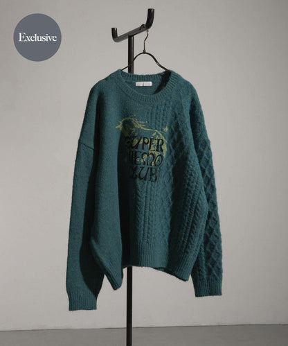 『聯名』SHUHEI KOKI×SENSE OF PLACE 印花針織衫