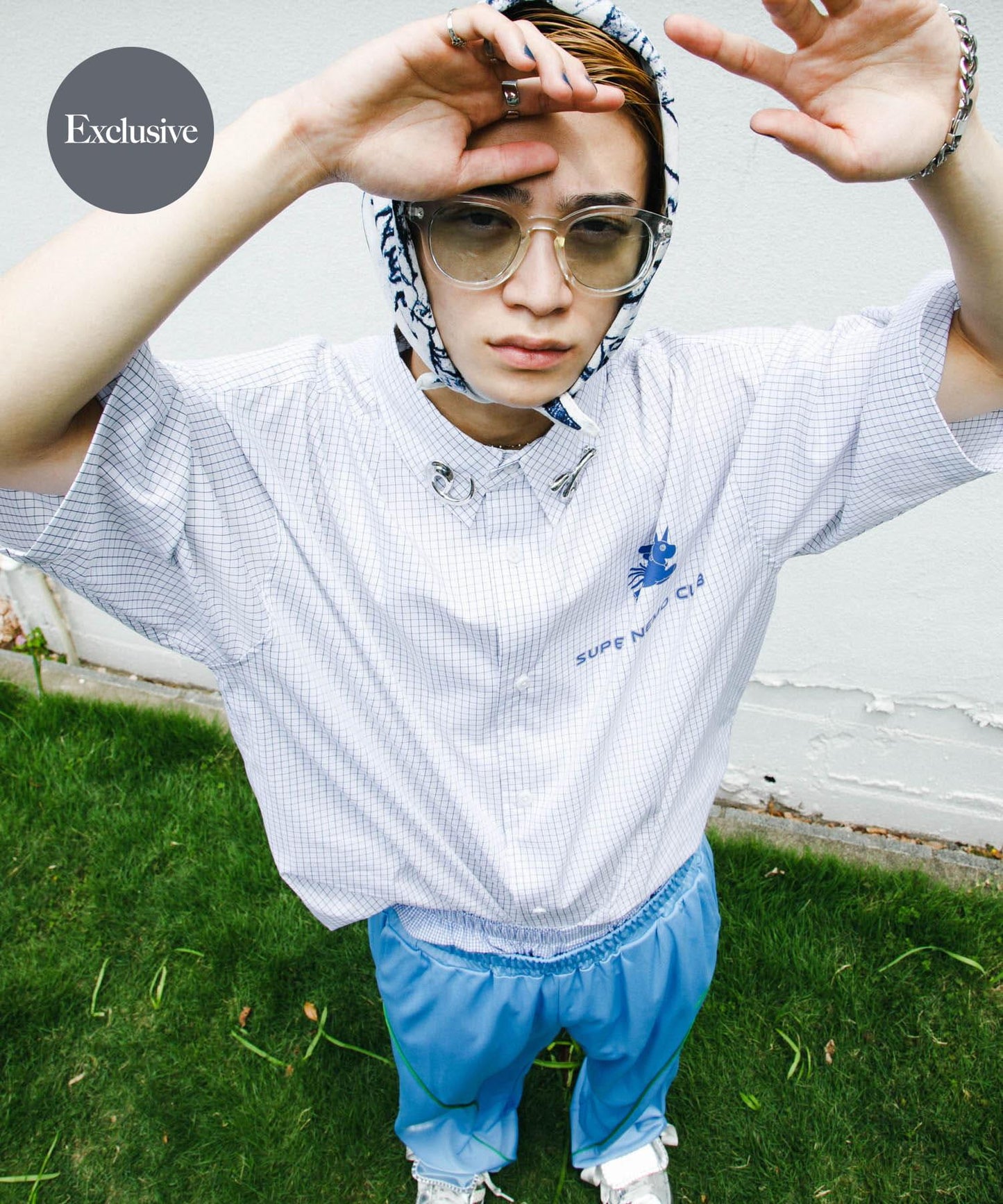 『聯名』SHUHEI KOKI×SENSE OF PLACE 格紋襯衫