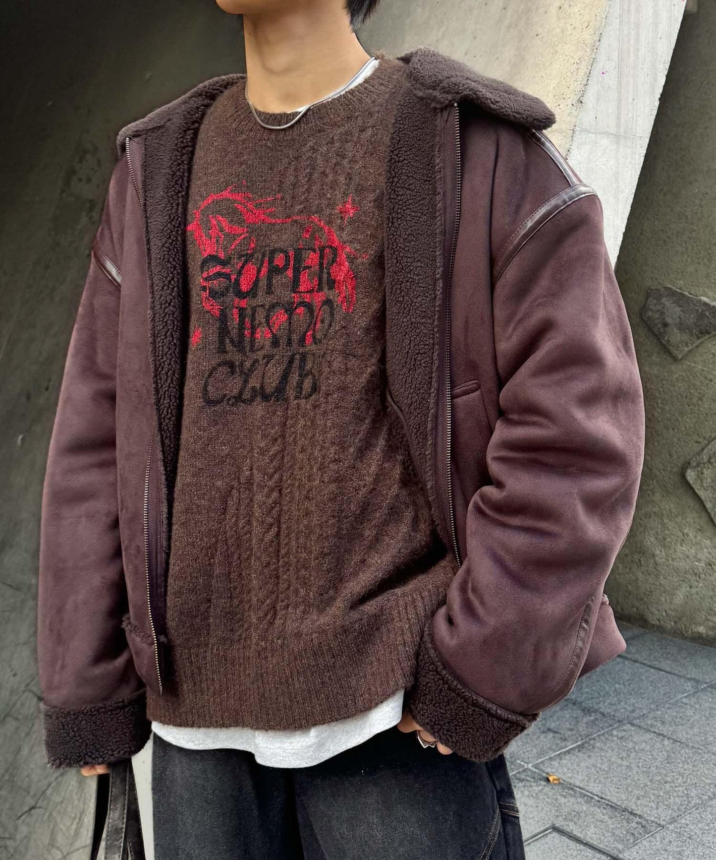 『聯名』SHUHEI KOKI×SENSE OF PLACE 印花針織衫