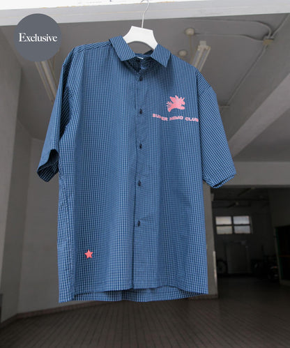 『聯名』SHUHEI KOKI×SENSE OF PLACE 格紋襯衫