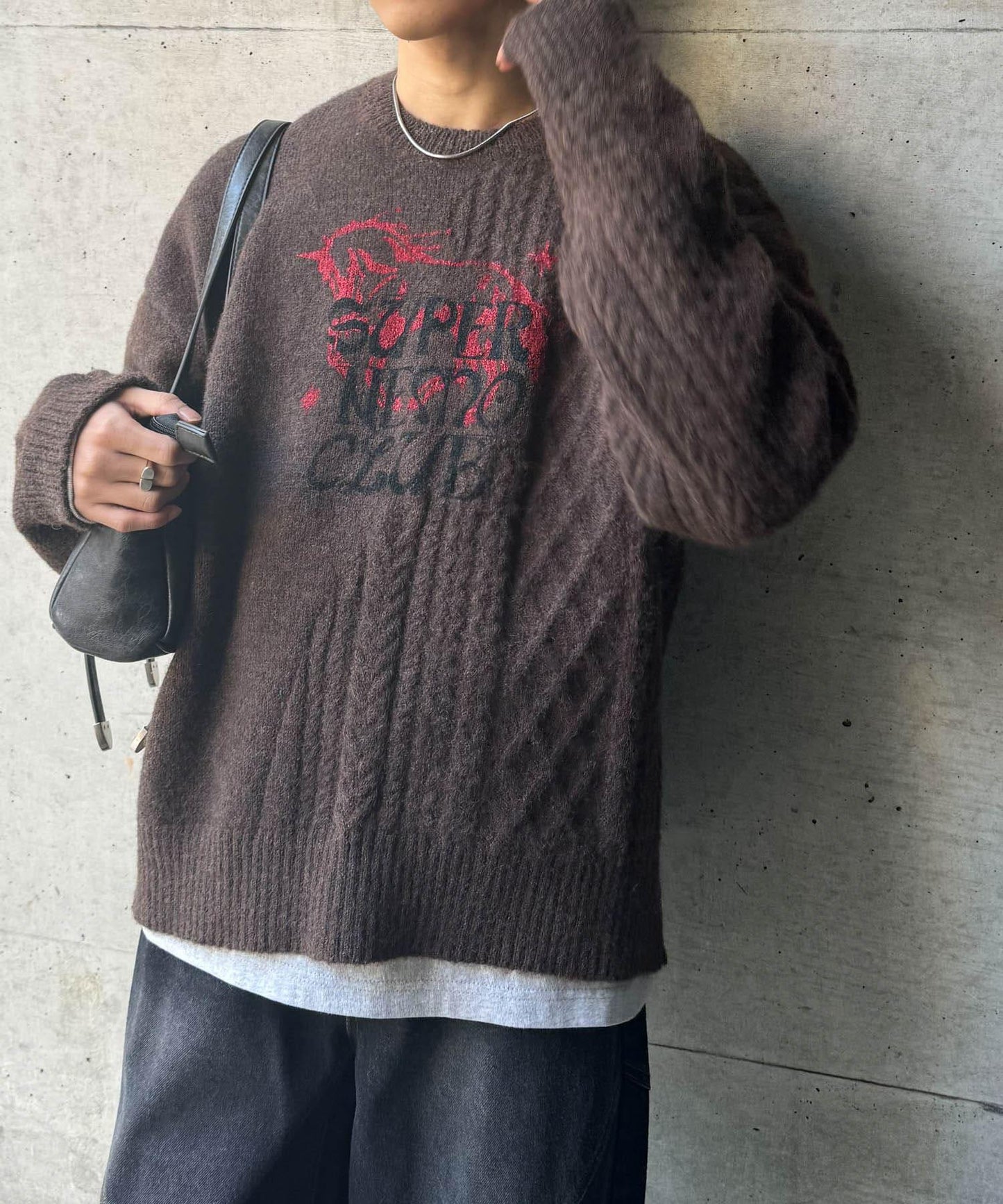 『聯名』SHUHEI KOKI×SENSE OF PLACE 印花針織衫