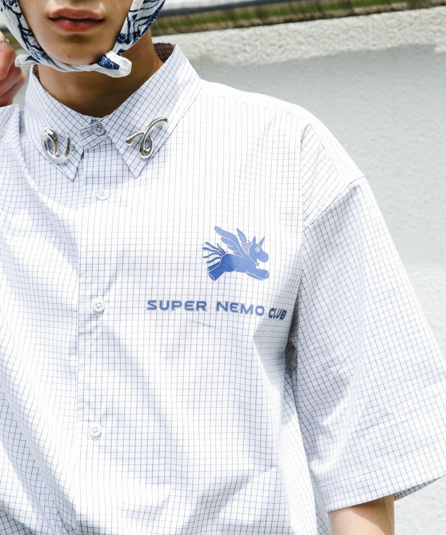 『聯名』SHUHEI KOKI×SENSE OF PLACE 格紋襯衫