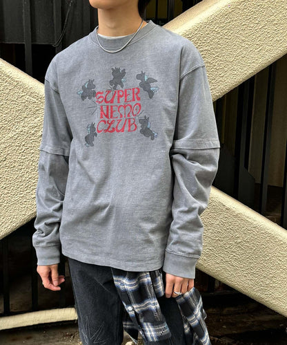 『聯名』SHUHEI KOKI×SENSE OF PLACE 假兩件T恤