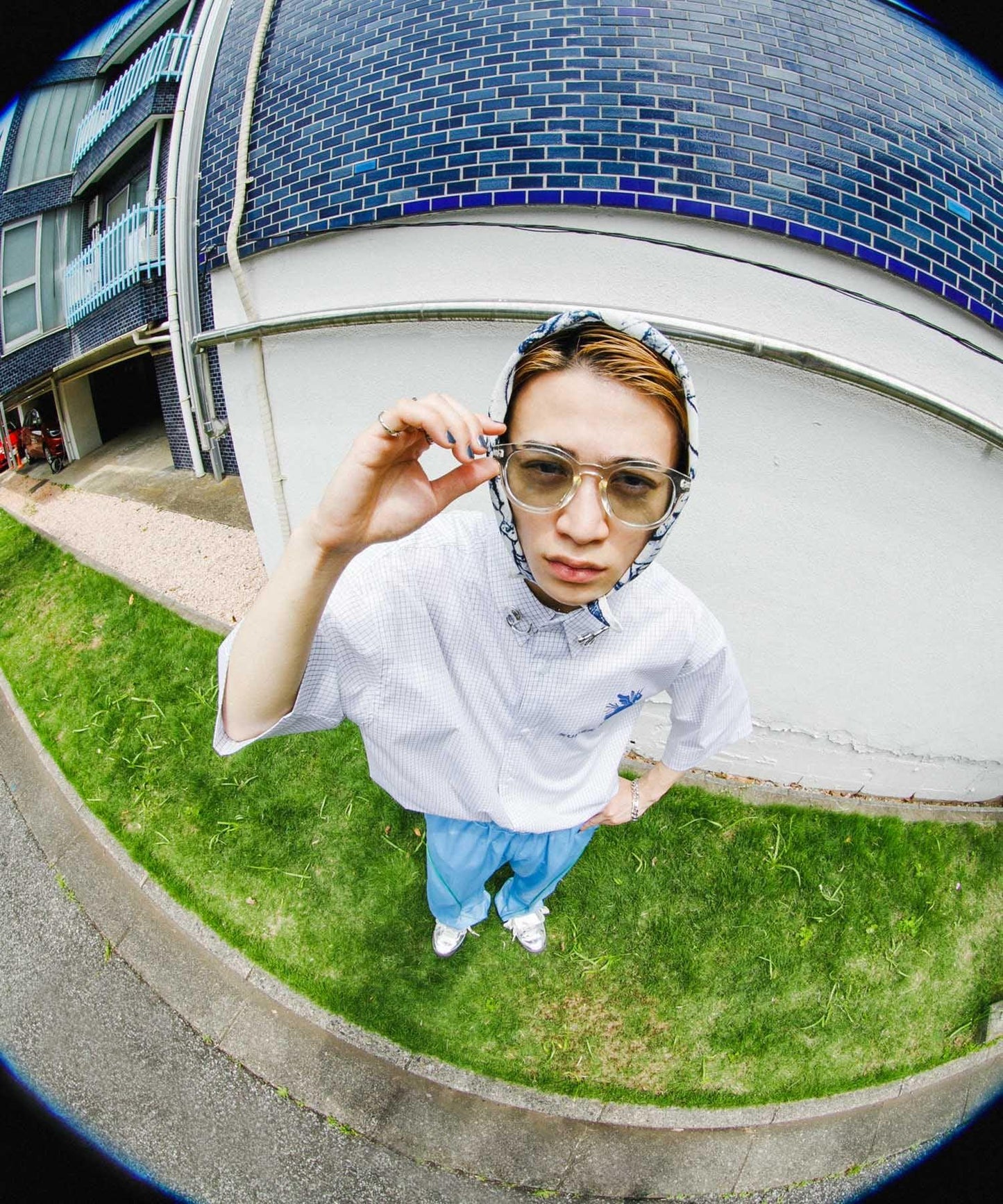 『聯名』SHUHEI KOKI×SENSE OF PLACE 格紋襯衫