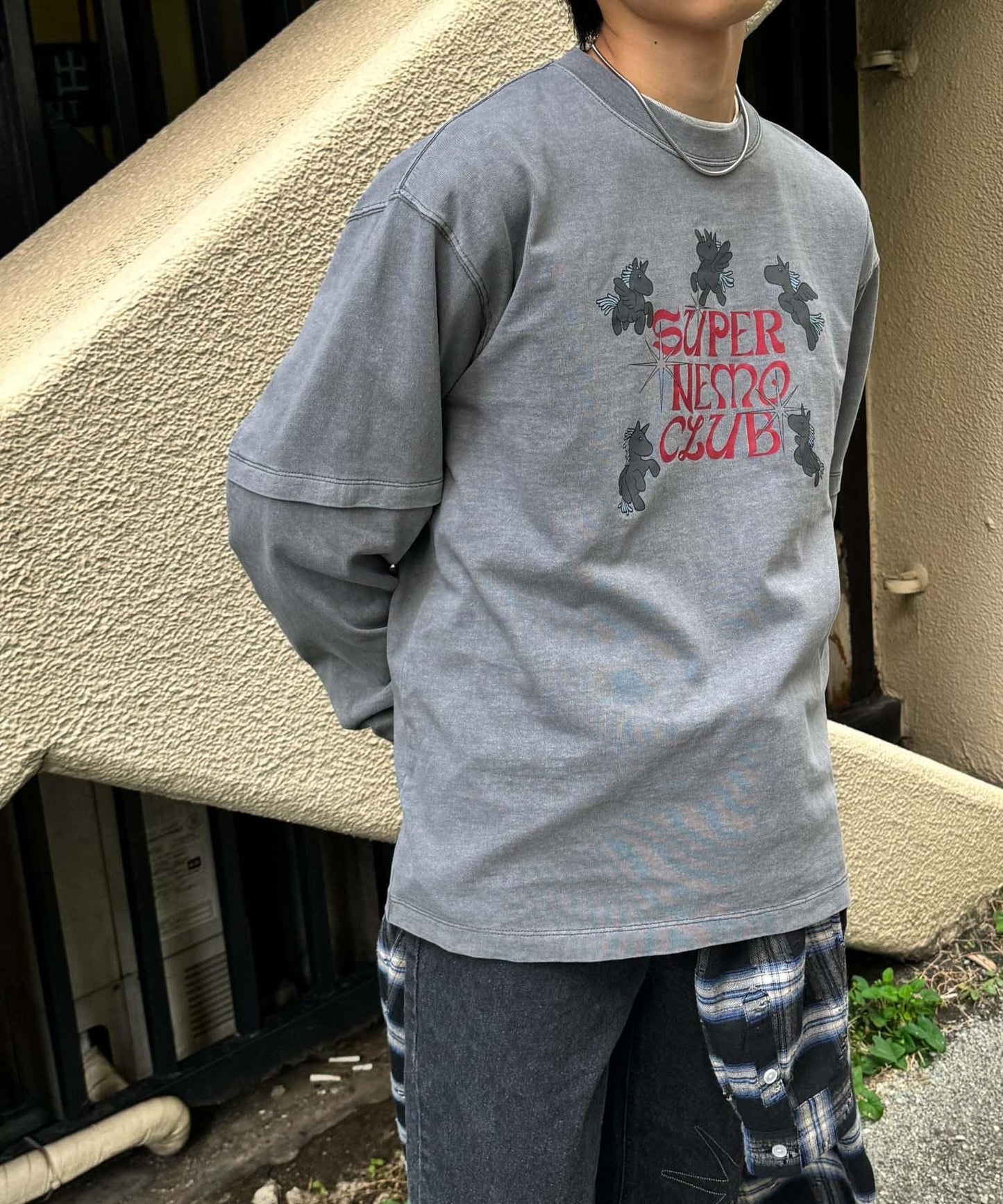 『聯名』SHUHEI KOKI×SENSE OF PLACE 假兩件T恤