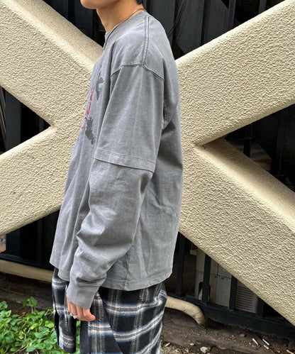 『聯名』SHUHEI KOKI×SENSE OF PLACE 假兩件T恤