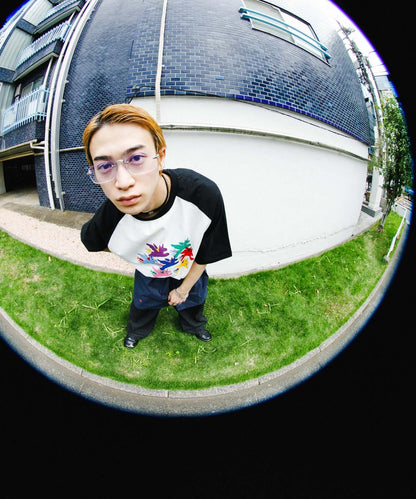 『聯名』SHUHEI KOKI×SENSE OF PLACE 拼色插肩袖T恤