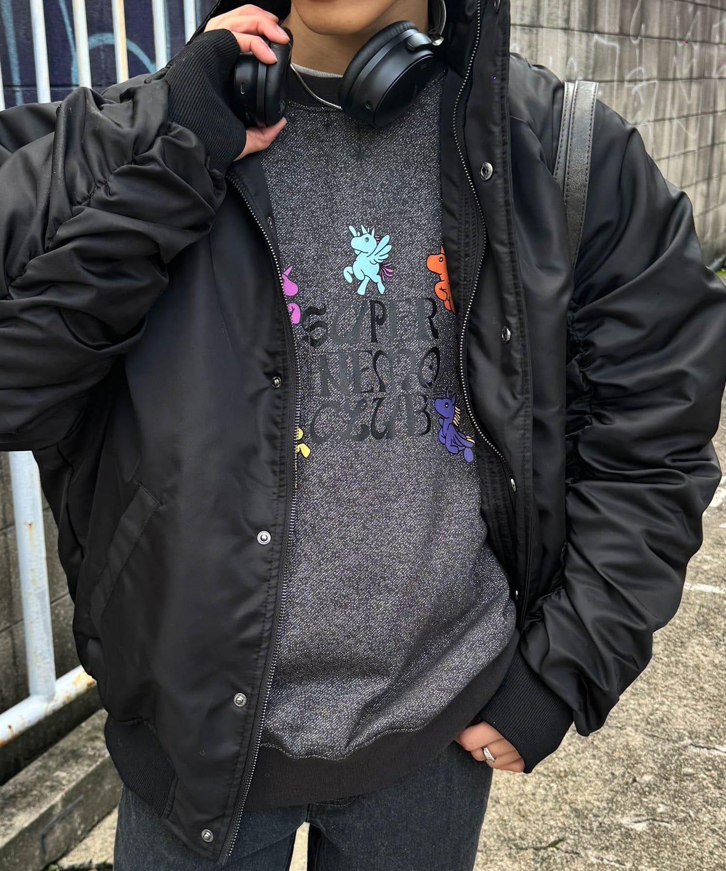 『聯名』SHUHEI KOKI×SENSE OF PLACE 金銀絲衛衣