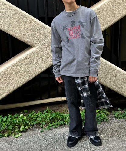 『聯名』SHUHEI KOKI×SENSE OF PLACE 假兩件T恤