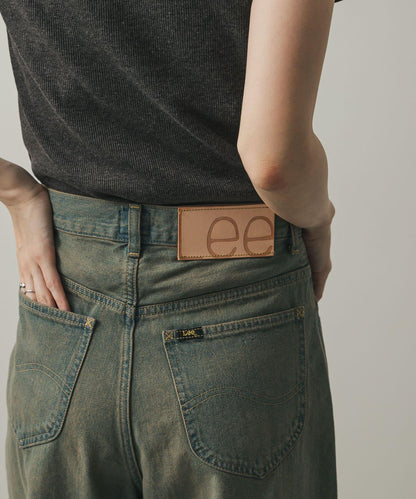 『聯名』Lee101×SENSE OF PLACE 寬鬆桶型褲