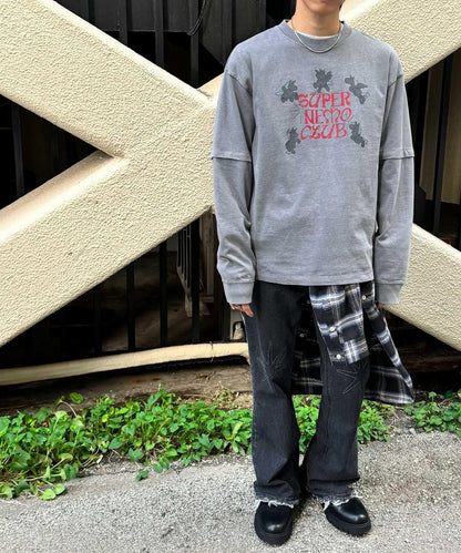 『聯名』SHUHEI KOKI×SENSE OF PLACE 假兩件T恤