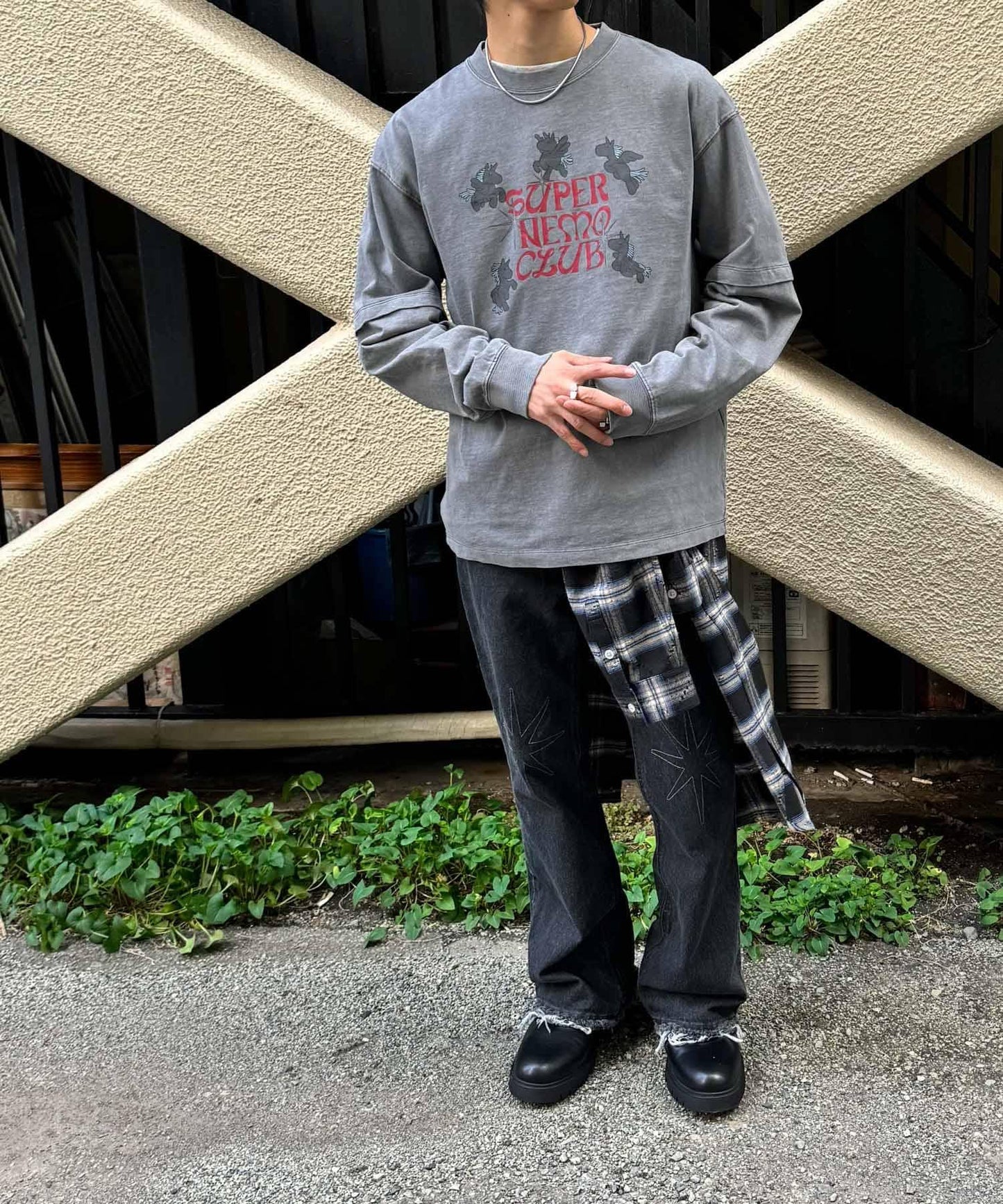 『聯名』SHUHEI KOKI×SENSE OF PLACE 假兩件T恤