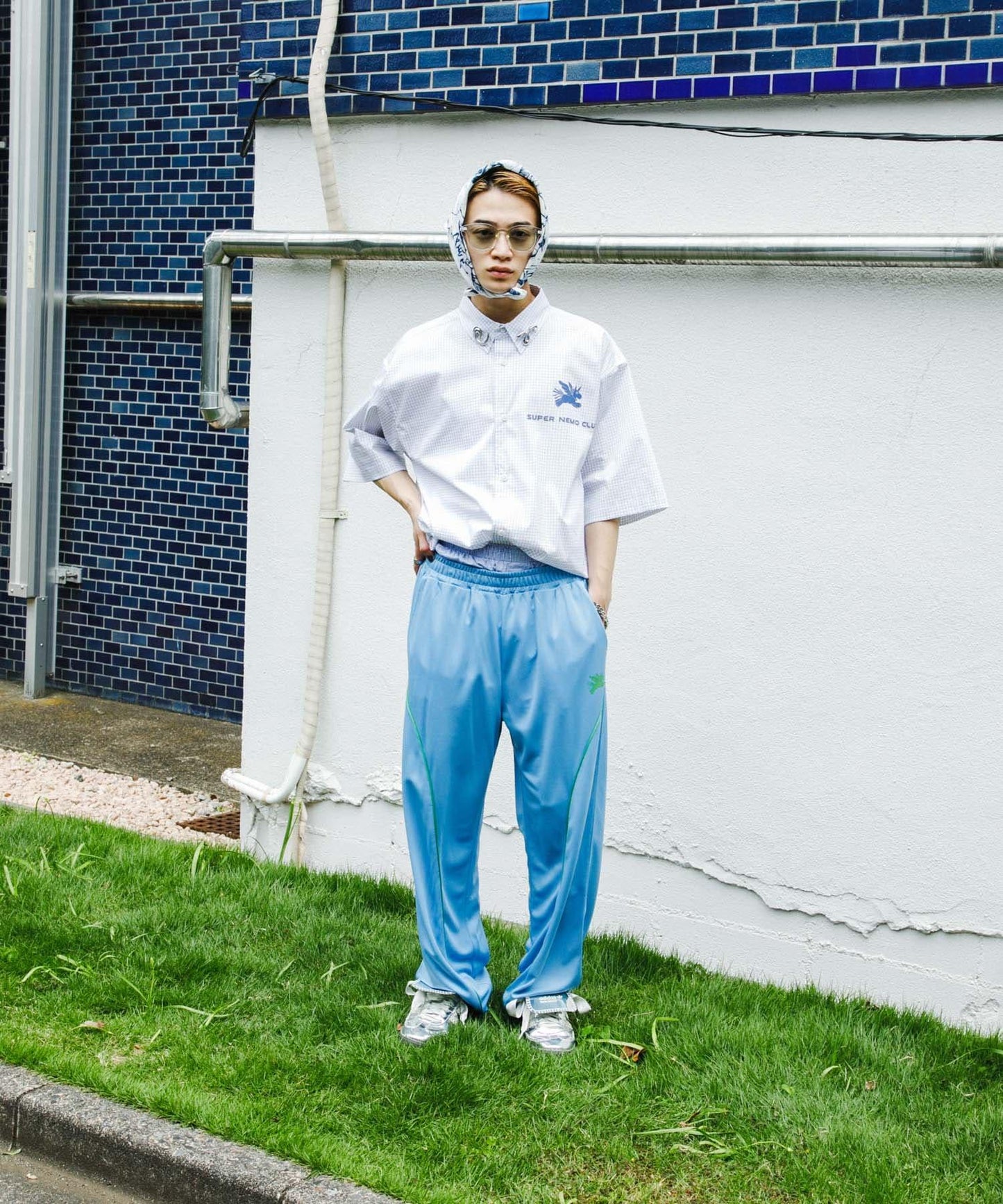 『聯名』SHUHEI KOKI×SENSE OF PLACE 格紋襯衫