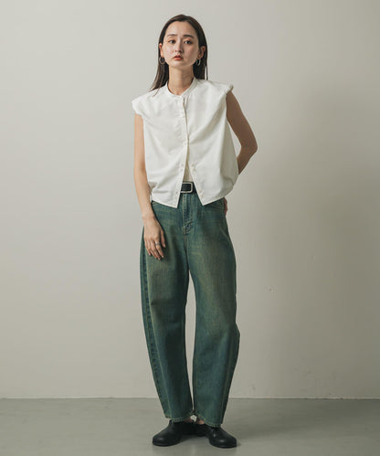 『聯名』Lee101×SENSE OF PLACE 寬鬆桶型褲