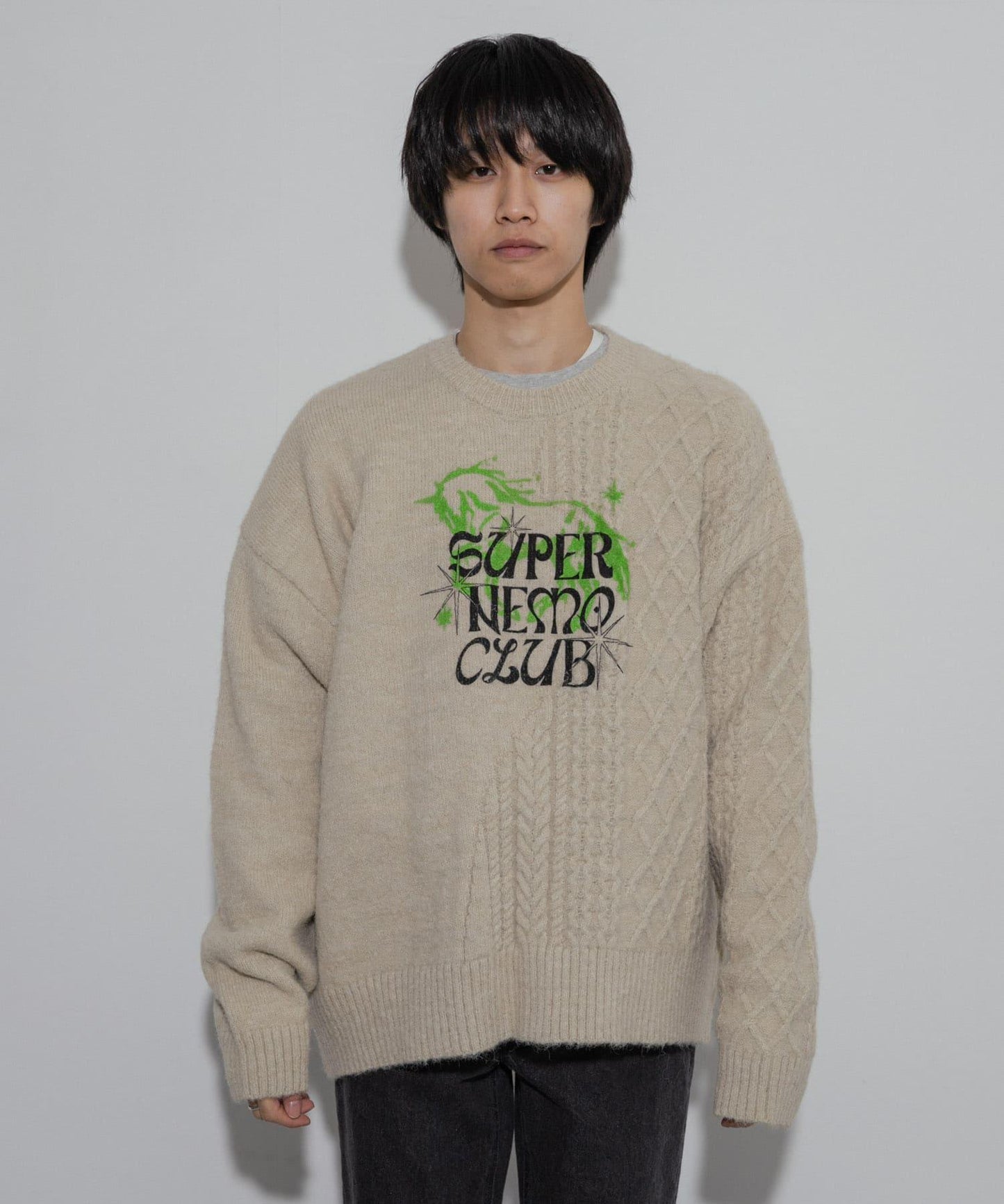 『聯名』SHUHEI KOKI×SENSE OF PLACE 印花針織衫