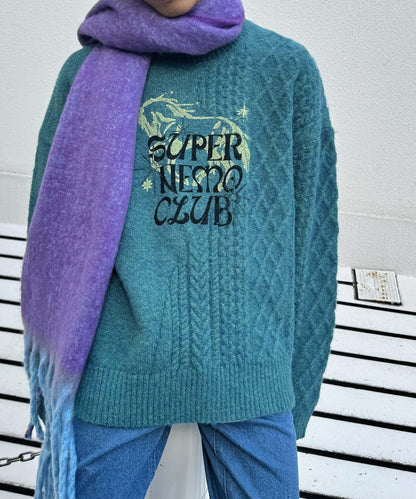 『聯名』SHUHEI KOKI×SENSE OF PLACE 印花針織衫