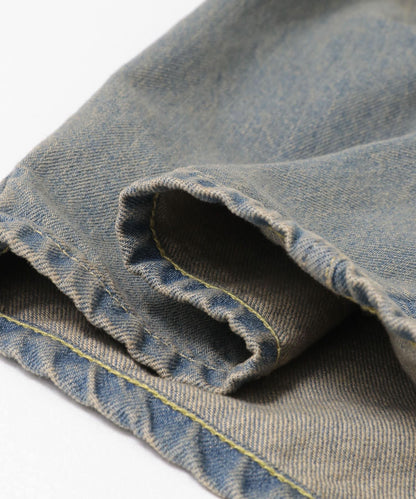 『聯名』Lee101×SENSE OF PLACE 寬鬆桶型褲