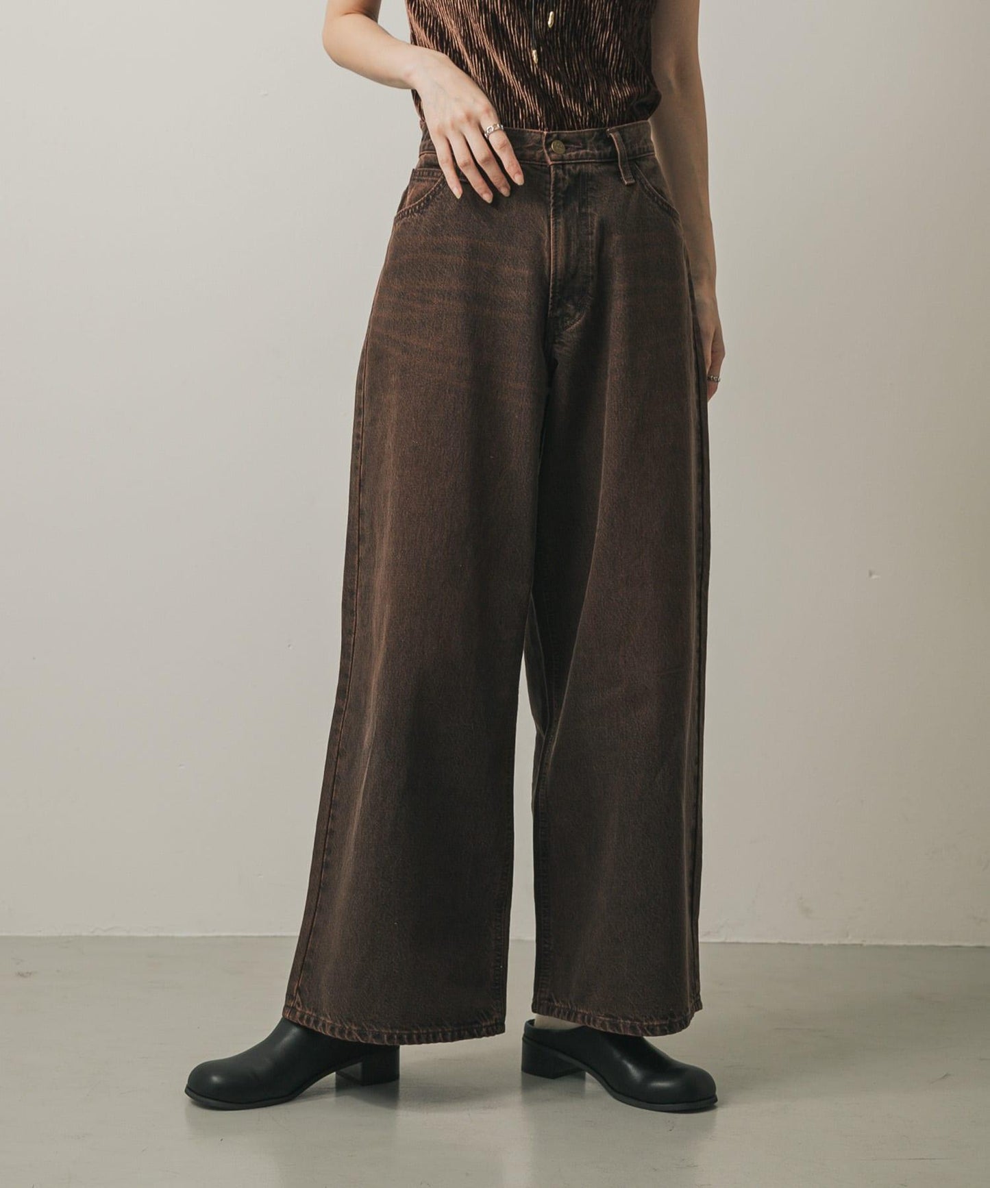 『聯名』Lee101×SENSE OF PLACE 寬鬆長褲