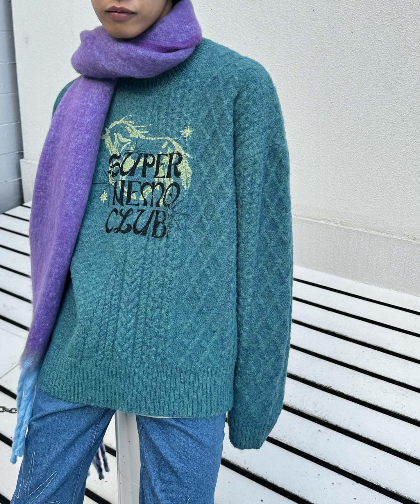 『聯名』SHUHEI KOKI×SENSE OF PLACE 印花針織衫