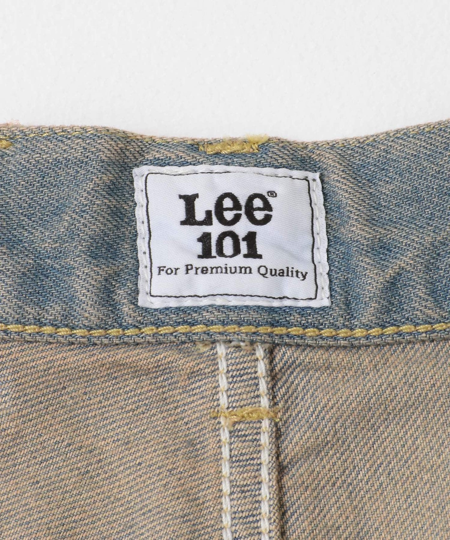 『聯名』Lee101×SENSE OF PLACE 寬鬆桶型褲