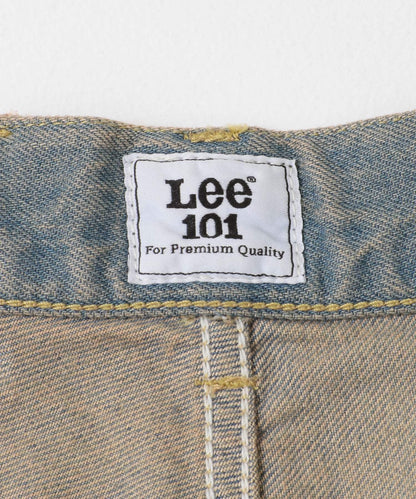 『聯名』Lee101×SENSE OF PLACE 寬鬆桶型褲