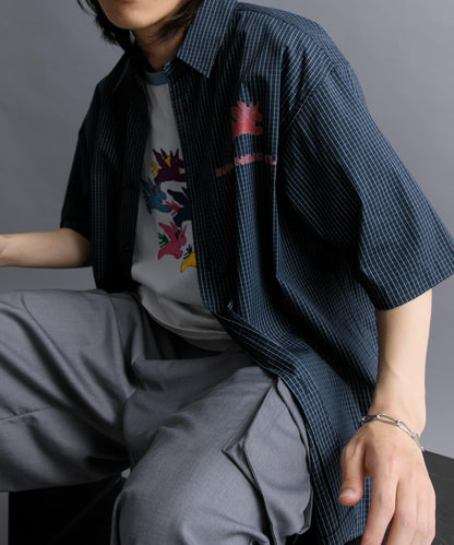 『聯名』SHUHEI KOKI×SENSE OF PLACE 格紋襯衫