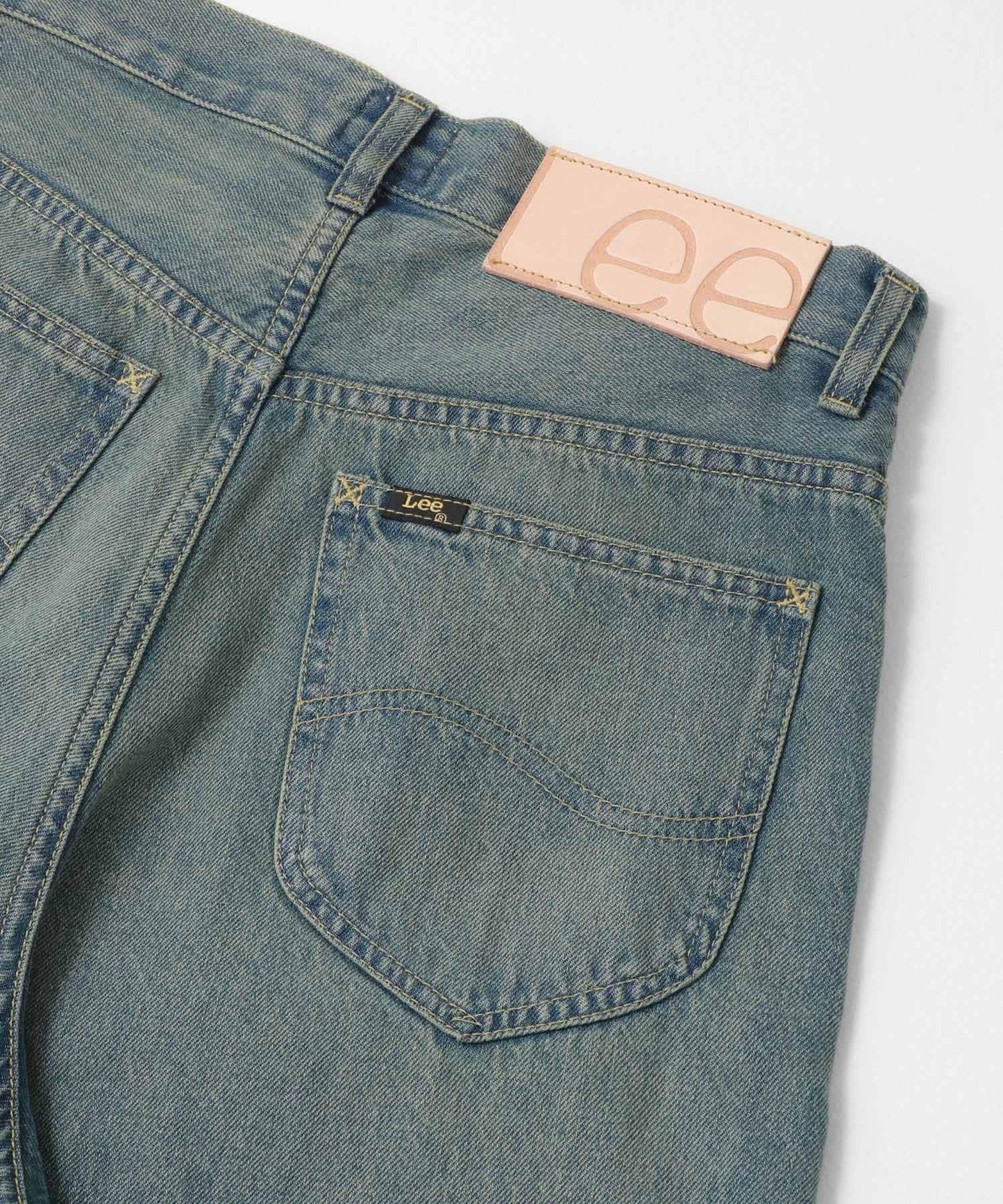 『聯名』Lee101×SENSE OF PLACE 寬鬆桶型褲