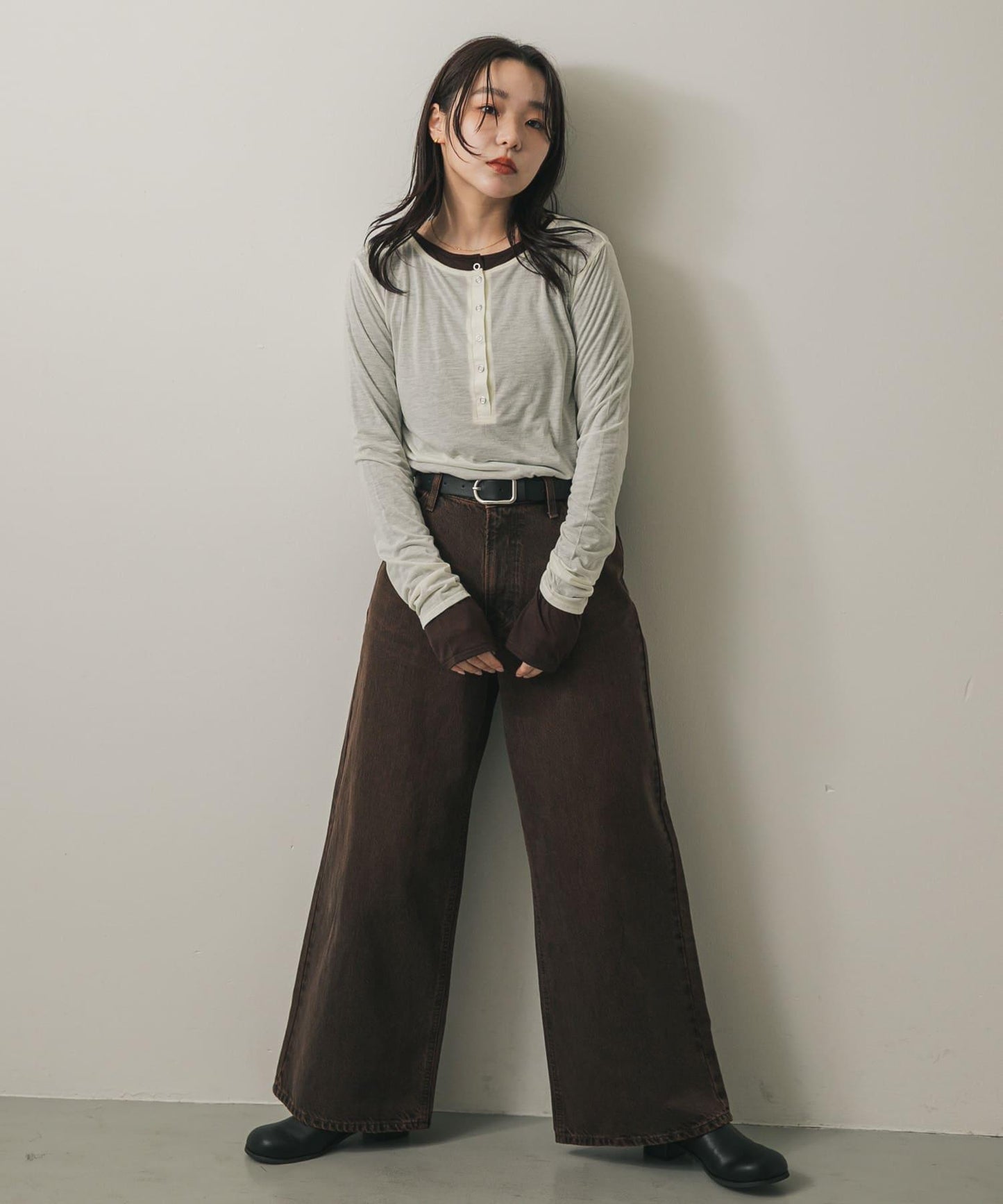 『聯名』Lee101×SENSE OF PLACE 寬鬆長褲