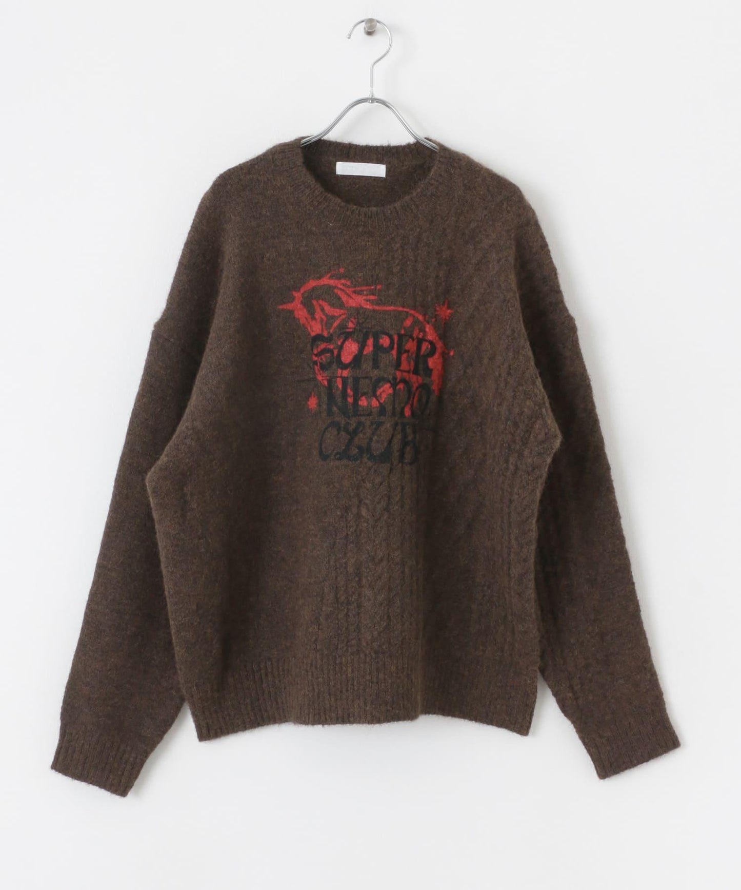 『聯名』SHUHEI KOKI×SENSE OF PLACE 印花針織衫