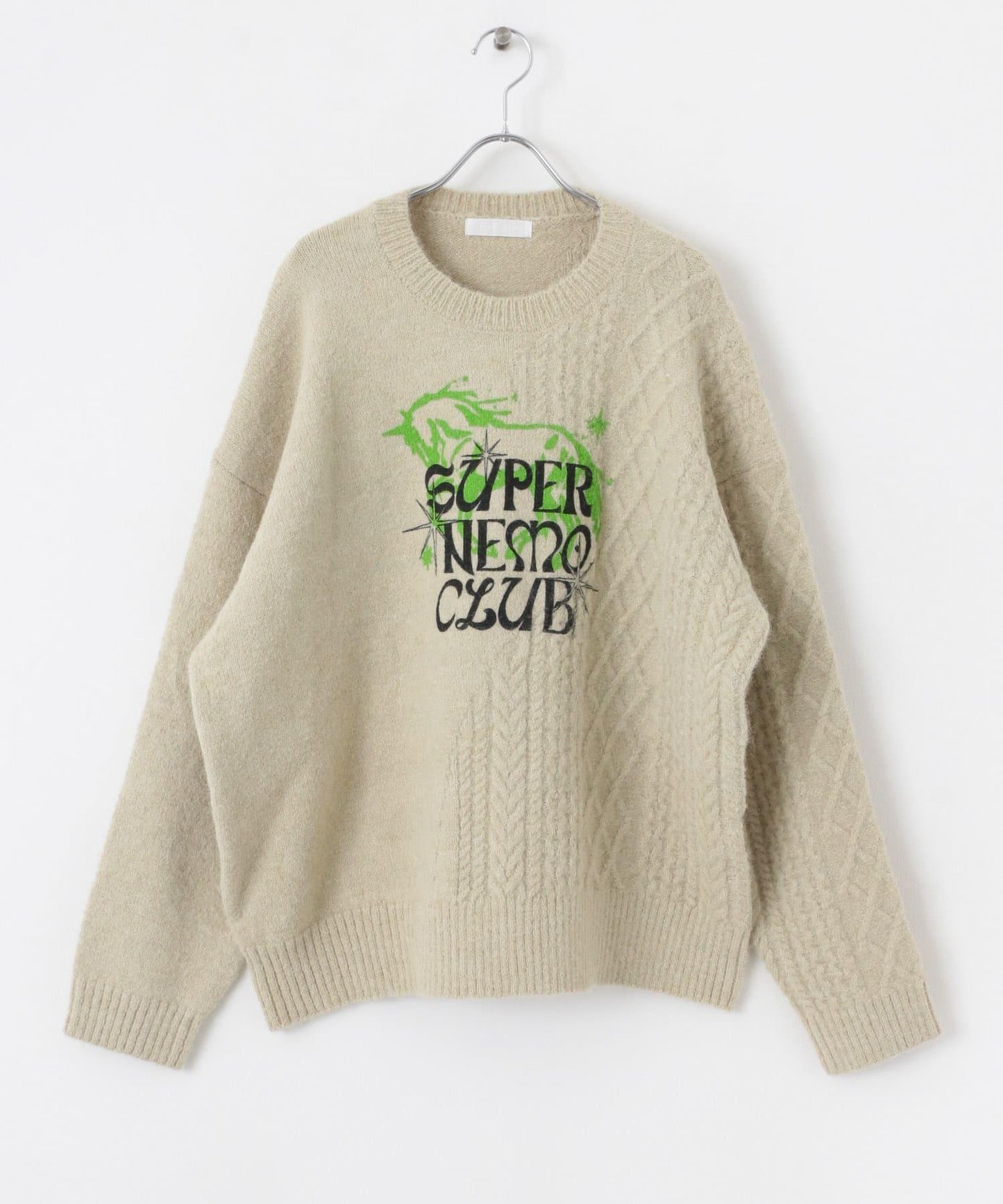 『聯名』SHUHEI KOKI×SENSE OF PLACE 印花針織衫