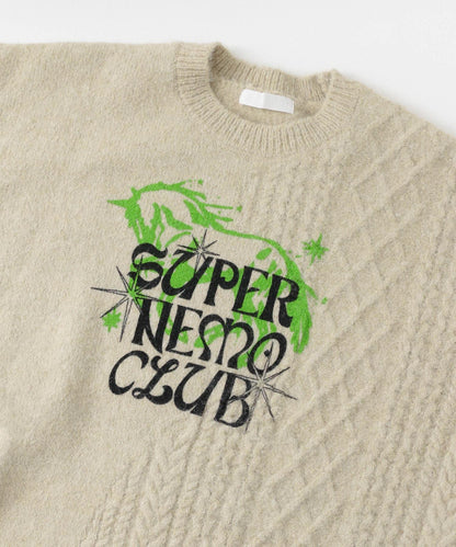 『聯名』SHUHEI KOKI×SENSE OF PLACE 印花針織衫