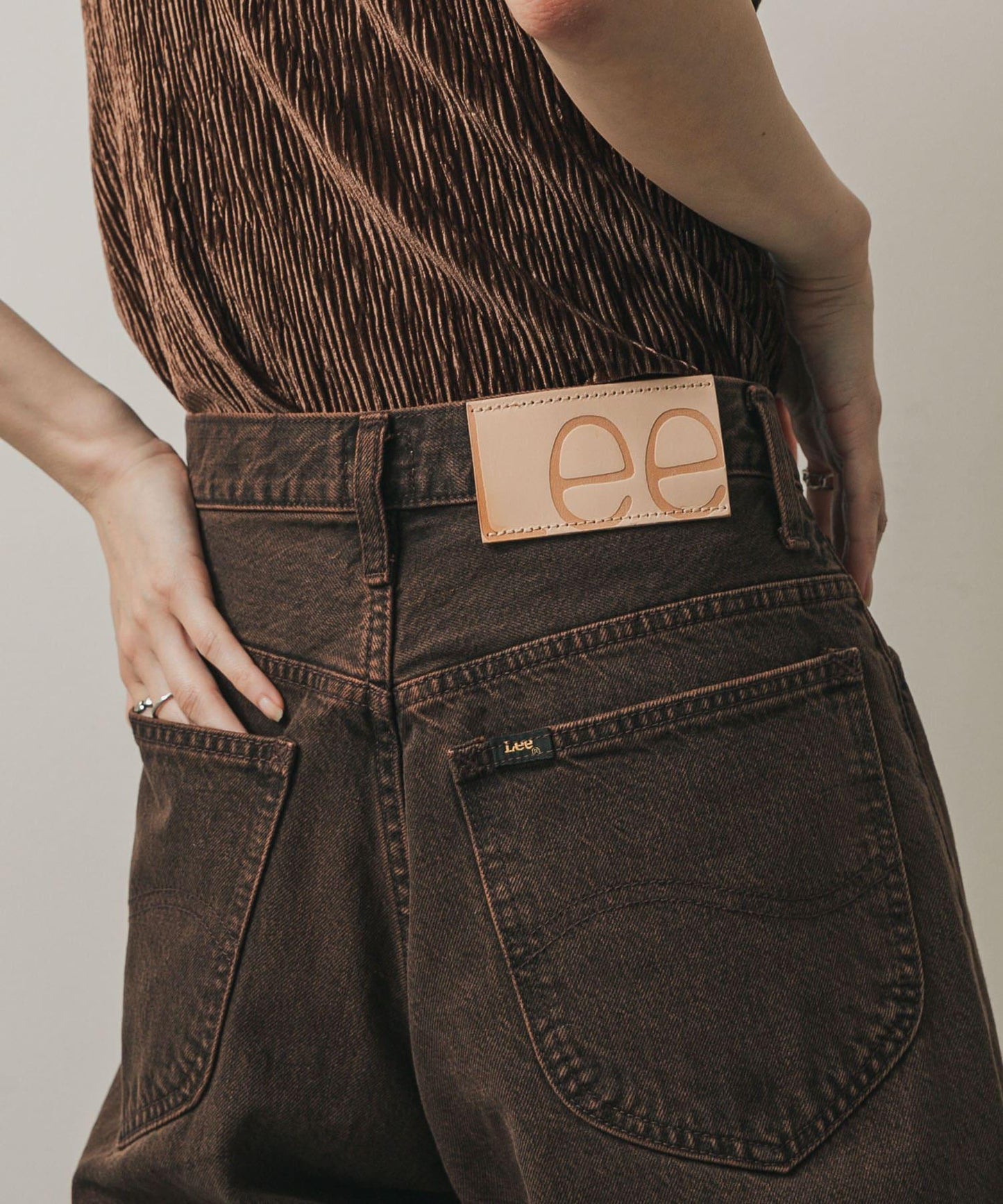 『聯名』Lee101×SENSE OF PLACE 寬鬆長褲