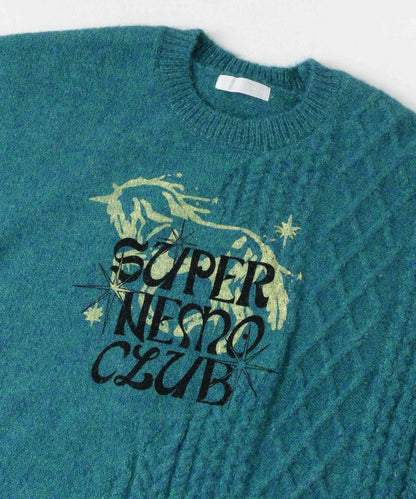 『聯名』SHUHEI KOKI×SENSE OF PLACE 印花針織衫