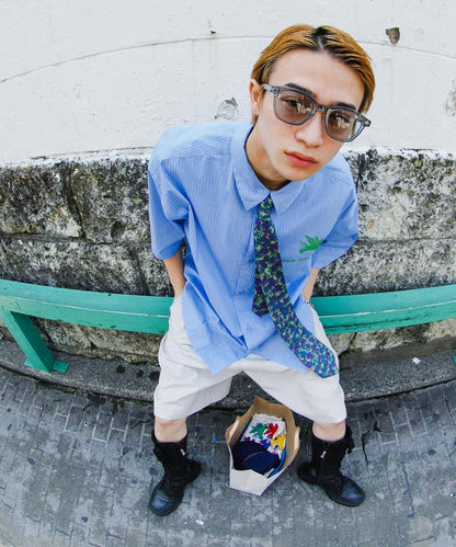 『聯名』SHUHEI KOKI×SENSE OF PLACE 格紋襯衫