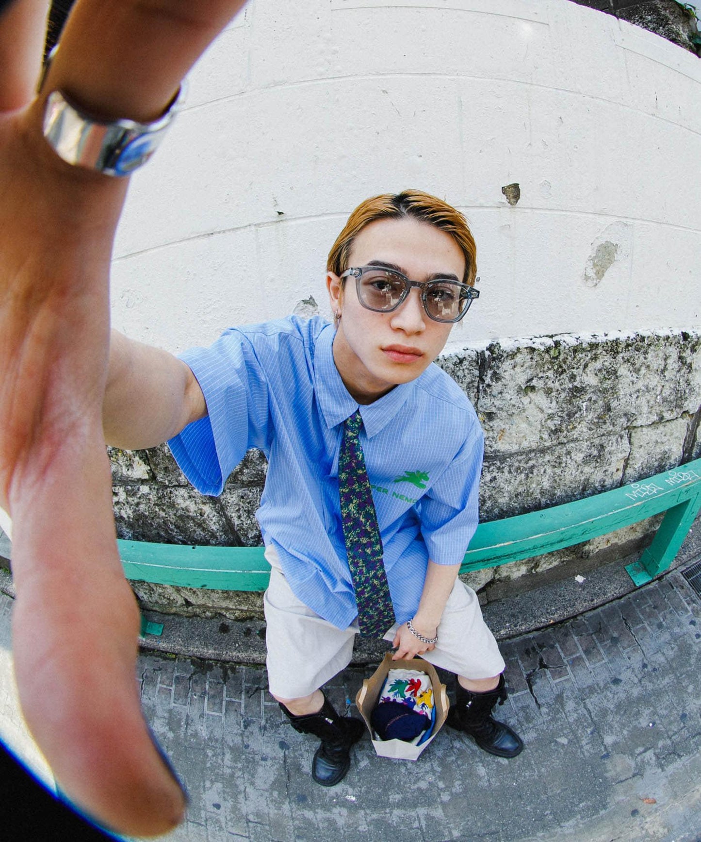 『聯名』SHUHEI KOKI×SENSE OF PLACE 格紋襯衫