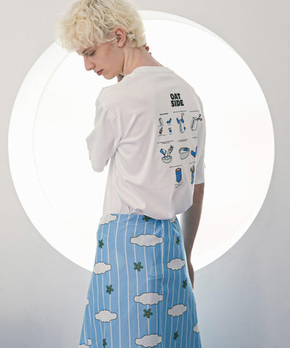 「特別訂製」OATSIDE×SENSE OF PLACE 圖案短袖T恤 A