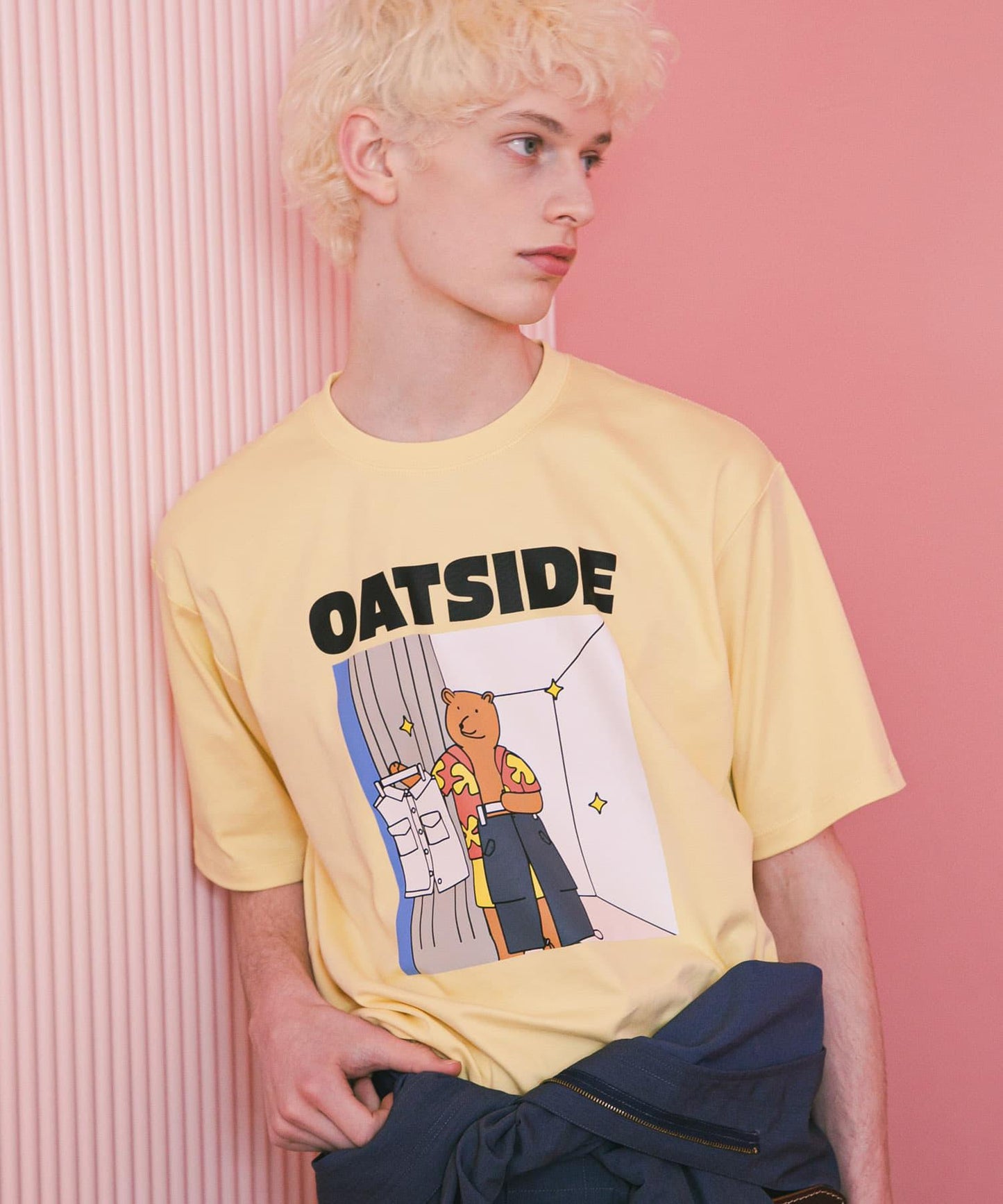 「特別訂製」OATSIDE×SENSE OF PLACE 圖案短袖T恤 B